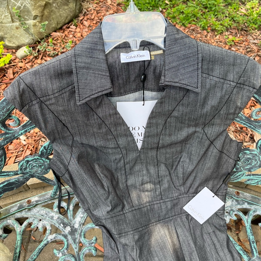Calvin Klein Charcoal Dress